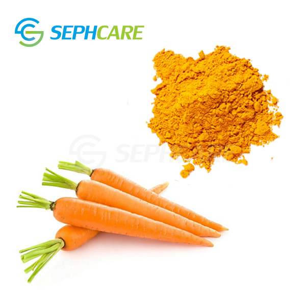 Sephcare natural plant extract pigment beta carotene carrot powder